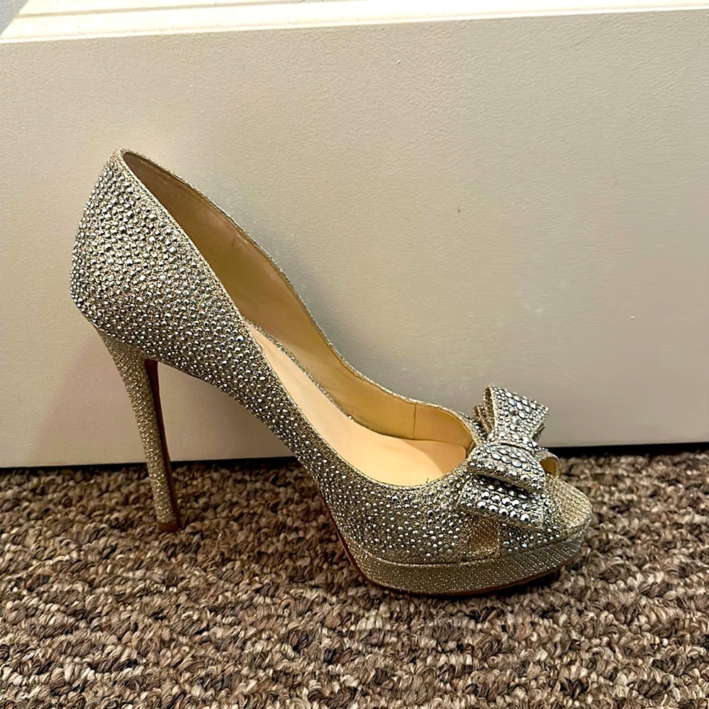 I.N.C. Rhinestone Heel - Picture 2 of 3